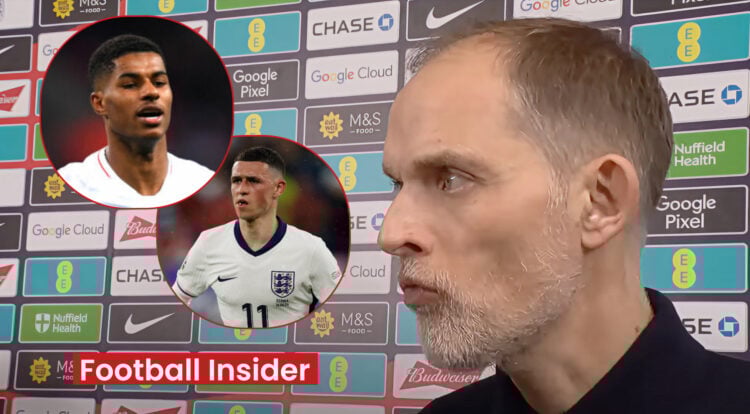 Marcus Rashford Phil Foden Thomas Tuchel England
