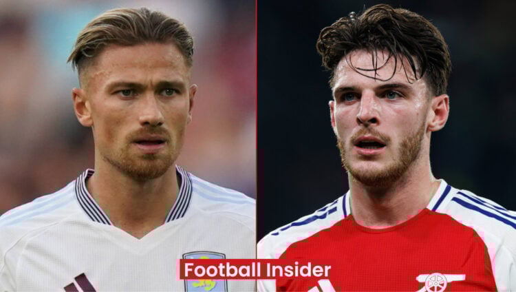 Matty Cash, Declan Rice, Aston Villa, Arsenal