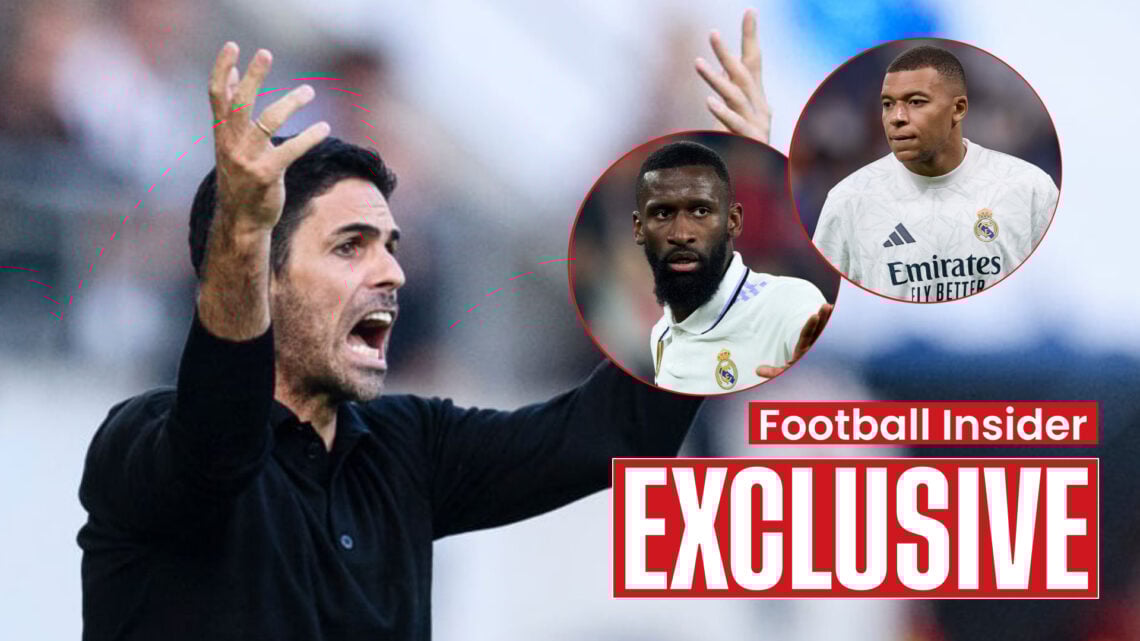 Mikel Arteta, Antonio Rudiger, Kylian Mbappe, Arsenal