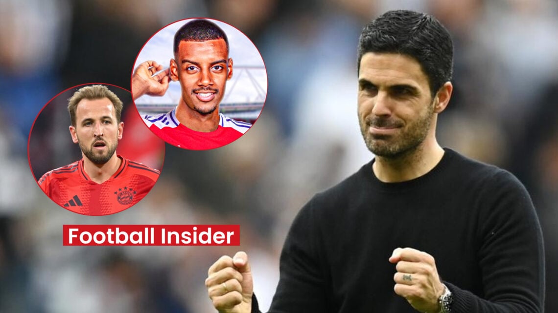 Mikel Arteta, Harry Kane, Alexander Isak, Arsenal