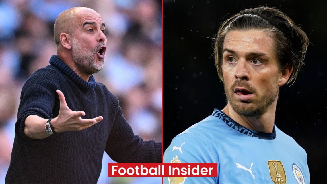 Pep Guardiola, Jack Grealish, Man City