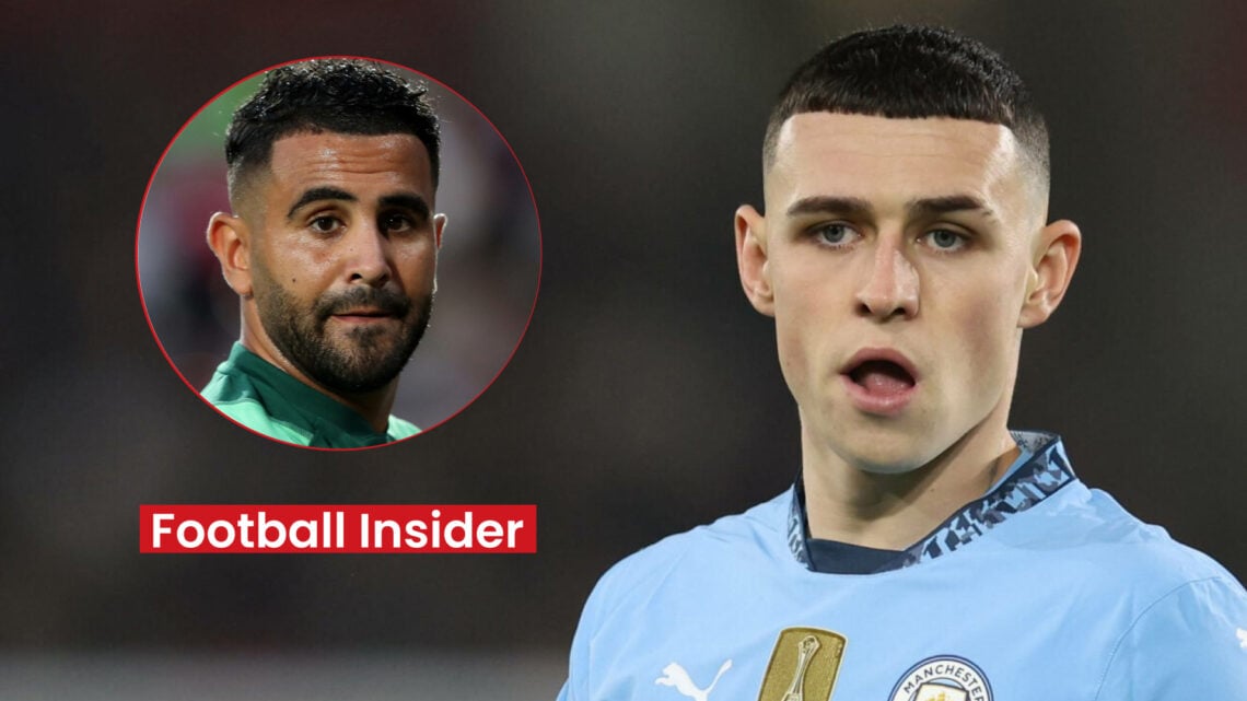 Phil Foden, Riyad Mahrez, Man City