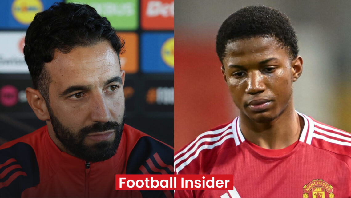 Ruben Amorim, Chido Obi-Martin, Man United