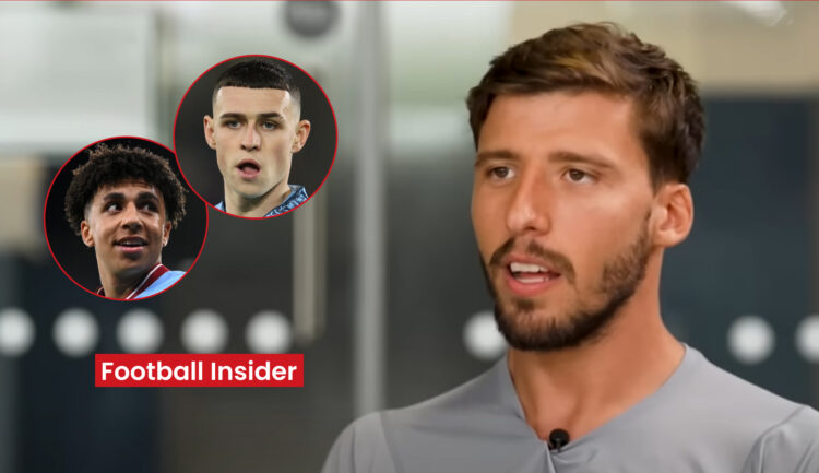 Ruben Dias, Rico Lewis, Phil Foden, Man City