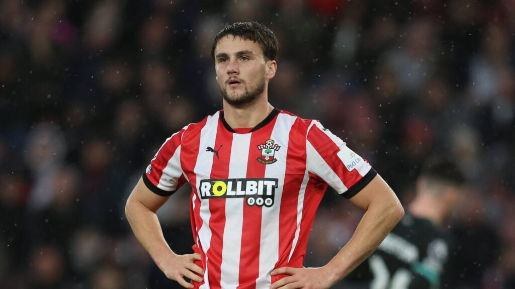 Southampton defender Taylor Harwood-Bellis