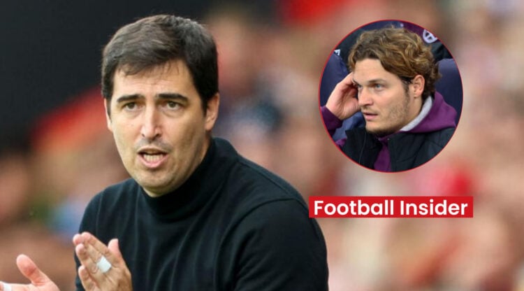 Bournemouth manager Andoni Iraola and Edin Terzic