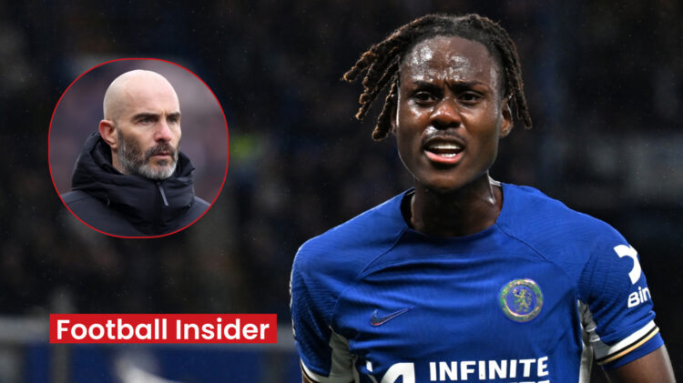 Chelsea coach and defender Enzo Maresca and Chalobah
