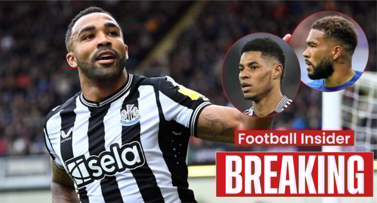 Chelsea defender Reece James, Aston Villa winger Marcus Rashford and Newcastle striker Callum Wilson