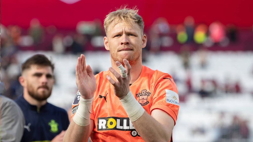 Southampton goalkeeper Aaron Ramsdale