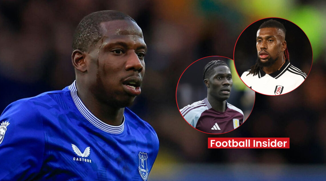 Abdoulaye Doucoure, Amadou Onana, Alex Iwobi, Everton