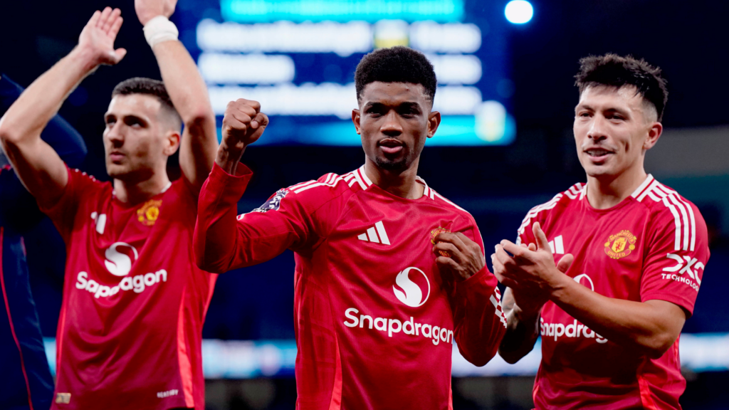 Amad Diallo Diogo Dalot Lisandro Martinez Man United