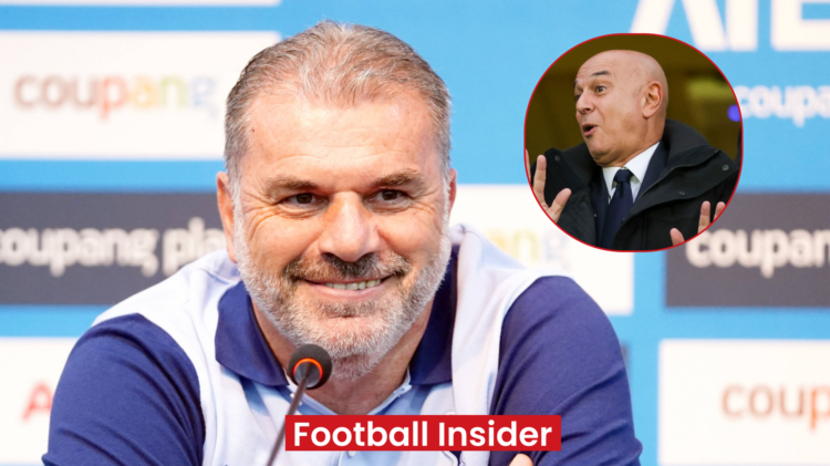 Ange Postecoglou Daniel Levy Tottenham