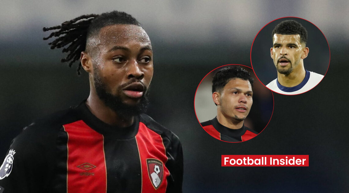 Antoine Semenyo, Dominic Solanke, Evanilson, Bournemouth