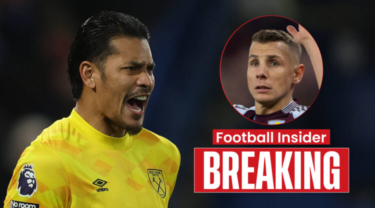 Alphonse Areola Lucas Digne Aston Villa West Ham