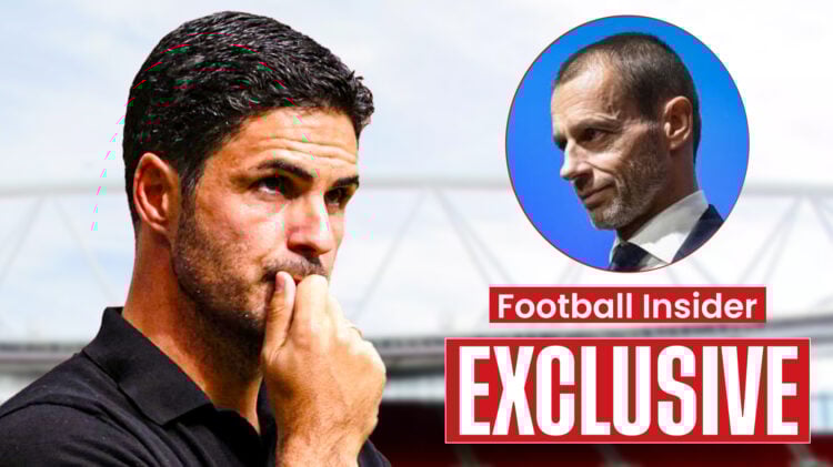 Aleksander Ceferin Mikel Arteta, Arsenal UEFA
