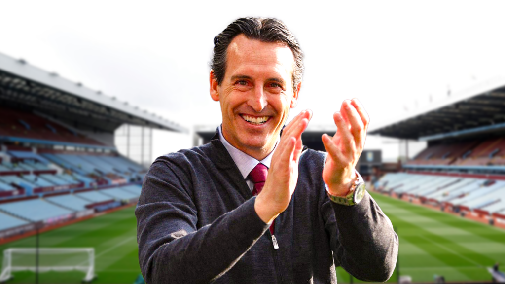 Aston Villa manager Unai Emery
