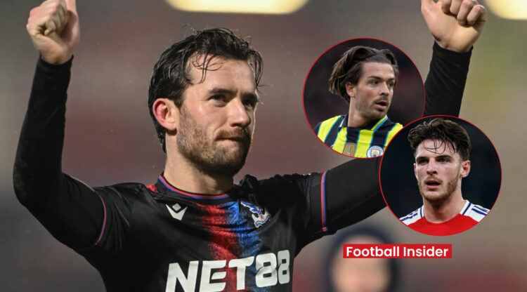 Ben Chilwell, Jack Grealish, Declan Rice, Crystal Palace