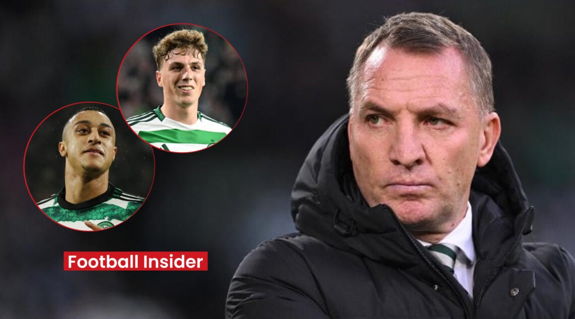 Brendan Rodgers, Adam Idah, Arne Engels, Celtic