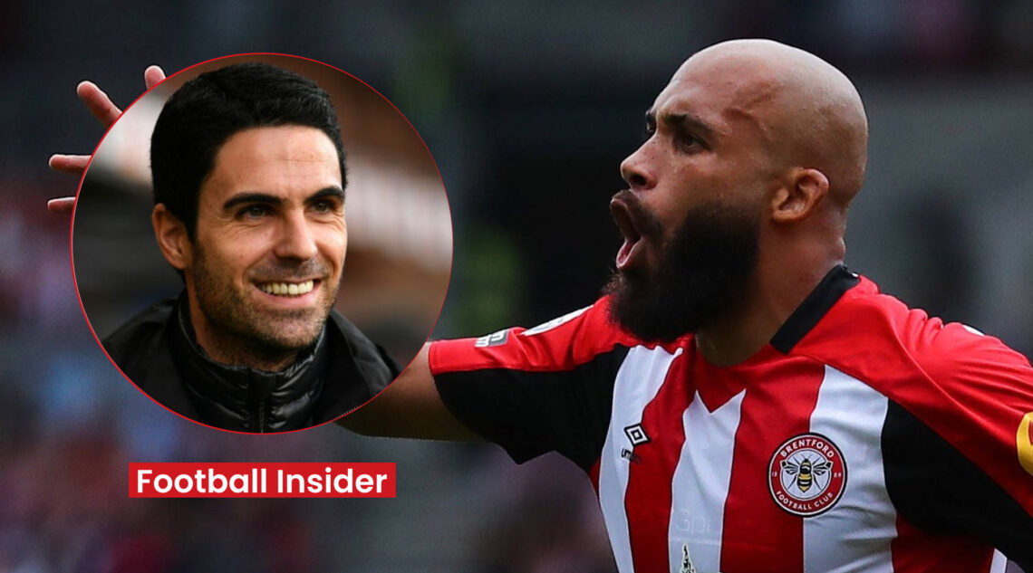 Bryan Mbeumo, Mikel Arteta, Brentford, Arsenal