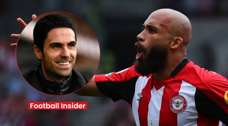 Bryan Mbeumo, Mikel Arteta, Brentford, Arsenal