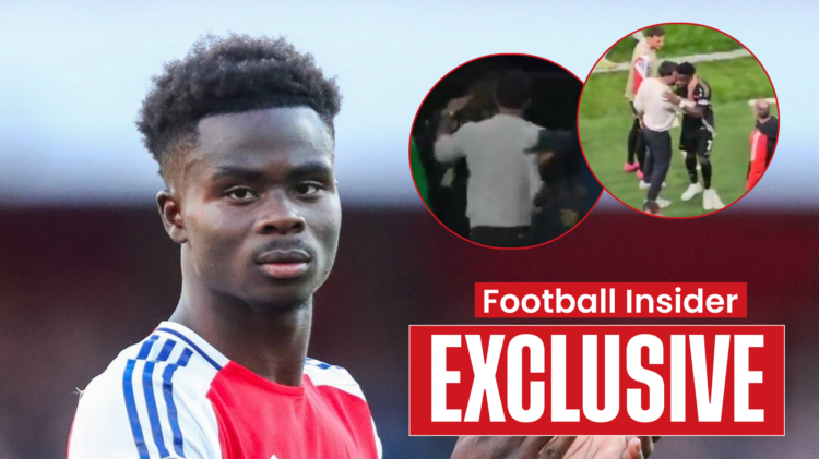Bukayo Saka Arsenal Dani Carvajal Real Madrid