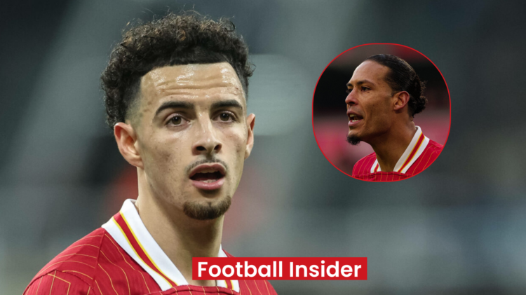 Curtis Jones Virgil van Dijk Liverpool
