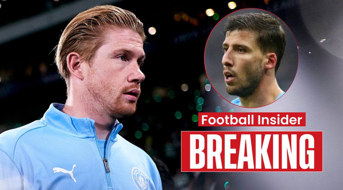 Kevin De Bruyne Ruben Dias, Man City