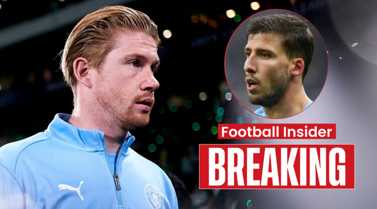 Kevin De Bruyne Ruben Dias, Man City