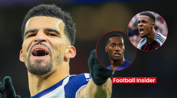 Dominic Solanke, Tosin Adarabioyo, Ezri Konsa, Tottenham