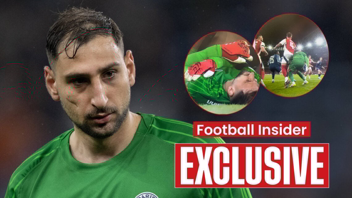 Gianluigi Donnarumma Ben White, PSG Arsenal