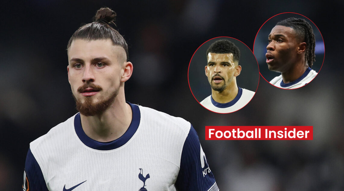 Radu Dragusin Dominic Solanke Destiny Udogie, Tottenham