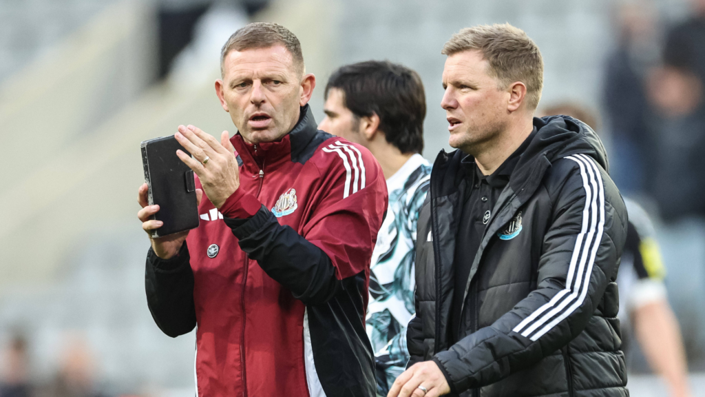 Eddie Howe Graeme Jones Newcastle