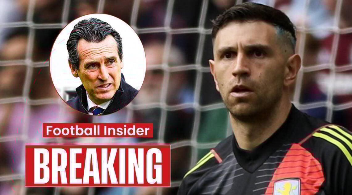 Unai Emery Emi Martinez. Aston Villa