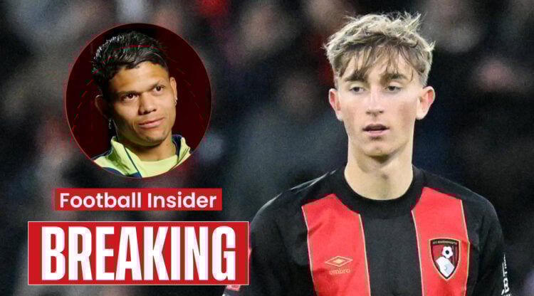 Bournemouth players Dean Huijsen and Evanilson