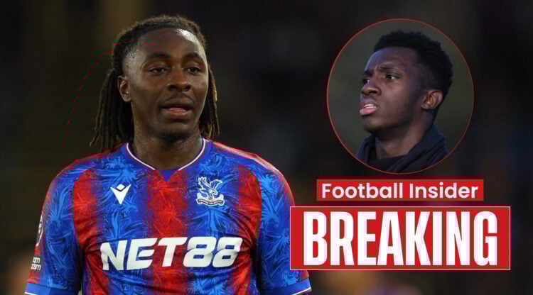 Crystal Palace stars Eberechi Eze and Eddie Nketiah