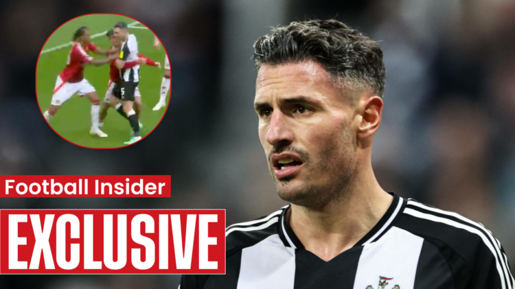 Fabian Schar Newcastle Manchester United
