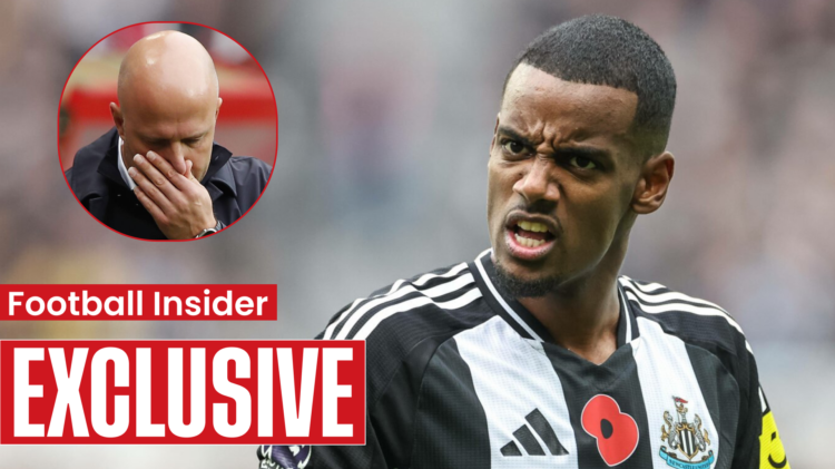 Alexander Isak Arne Slot Liverpool Newcastle