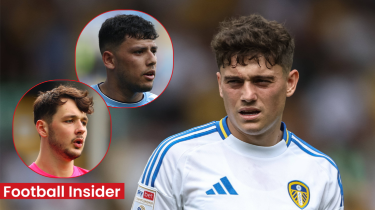 James Trafford Gustavo Hamer Dan James Leeds