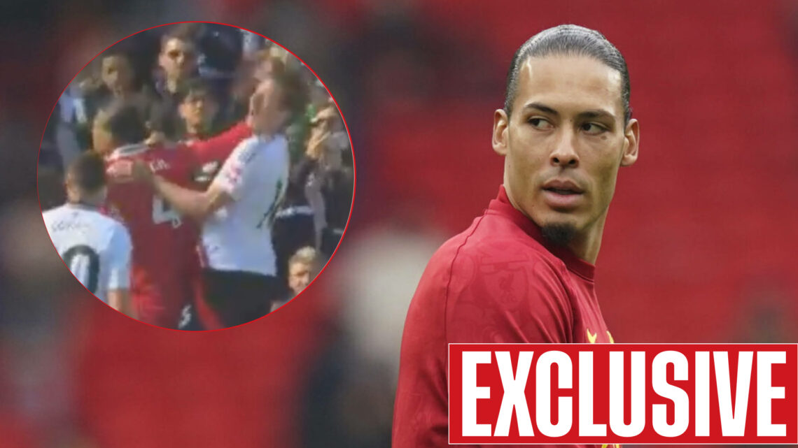 Virgil van Dijk Liverpool Fulham