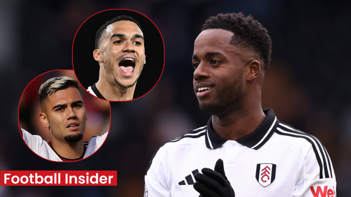 Andreas Pereira Antonee Robinson Ryan Sessegnon Fulham