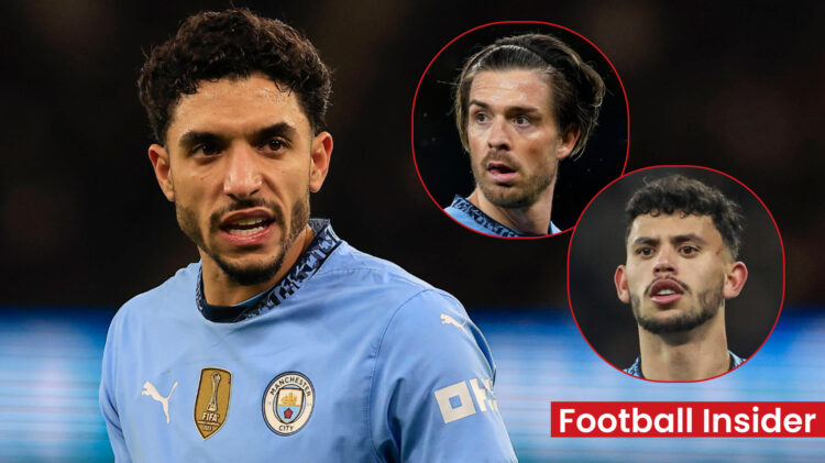 Omar Marmoush Jack Grealish Matheus Nunes Manchester City