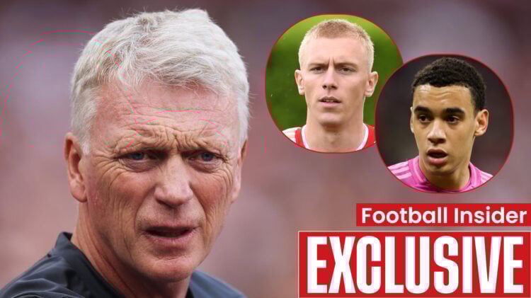 David Moyes Jamal Musiala Mika Biereth Everton