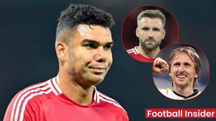 Casemiro Luke Shaw Luka Modric