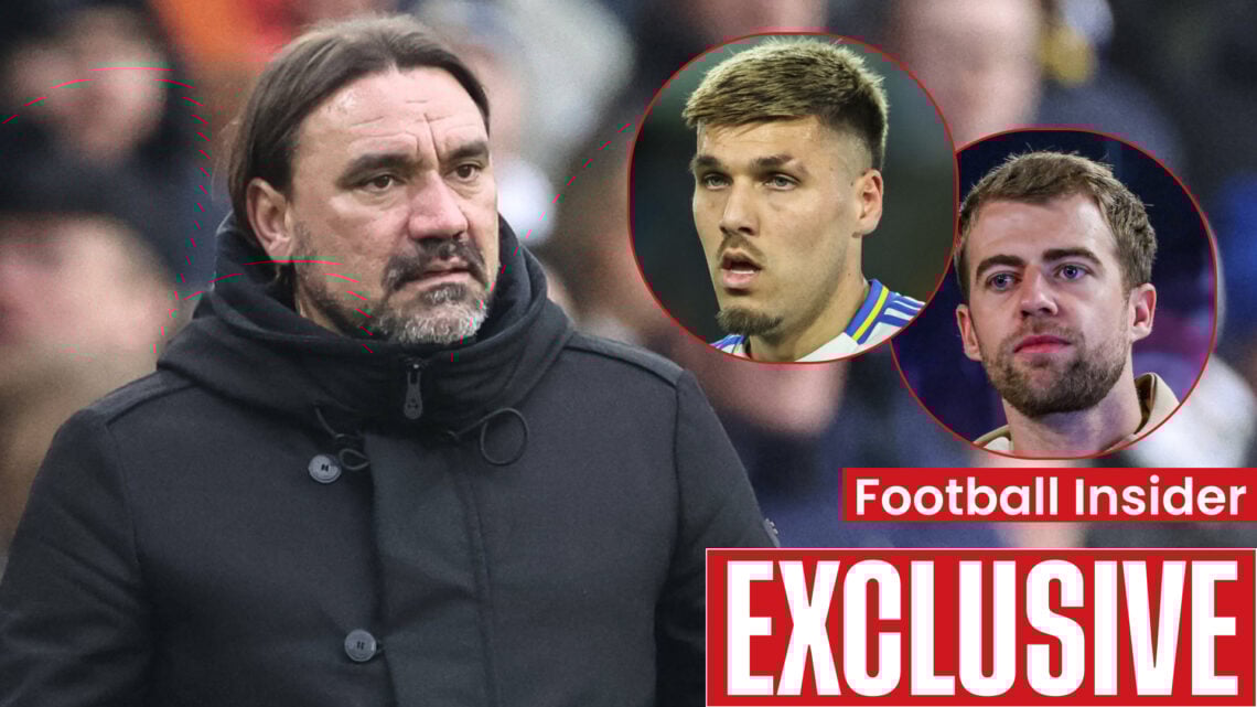 Daniel Farke Joel Piroe Patrick Bamford Leeds United