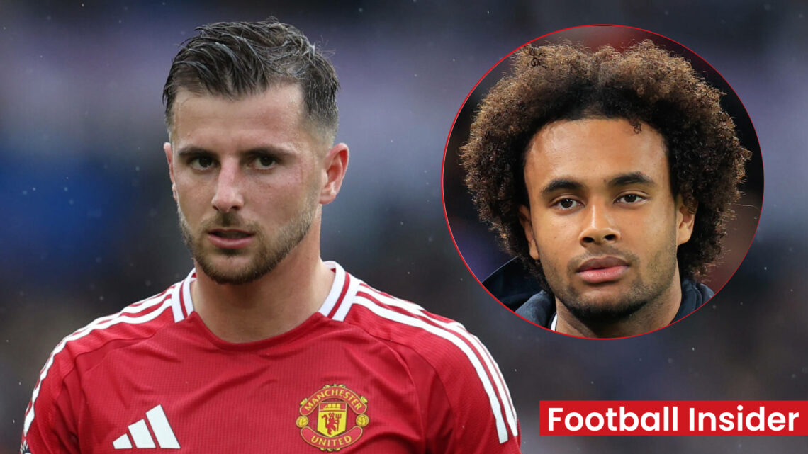 Mason Mount Joshua Zirkzee Manchester United