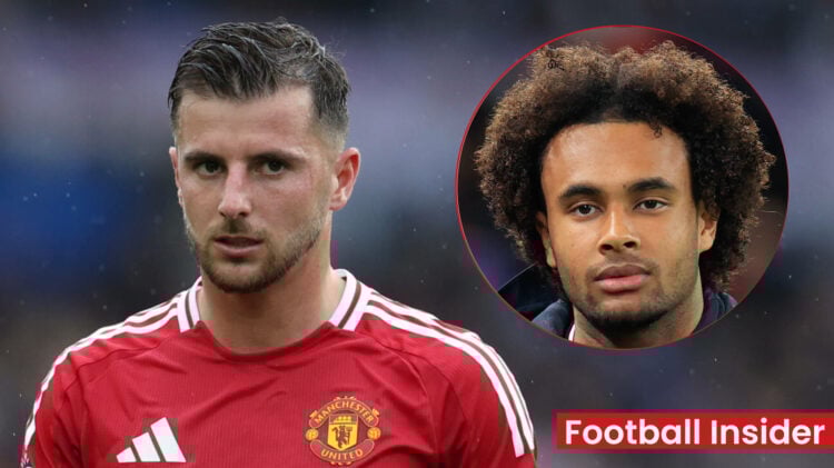 Mason Mount Joshua Zirkzee Manchester United