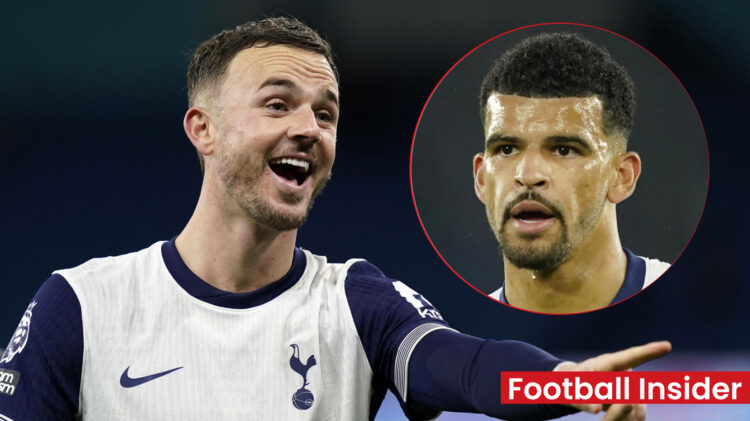 James Maddison Dominic Solanke Tottenham