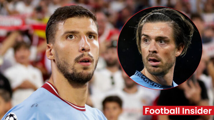 Ruben Dias Jack Grealish Manchester City