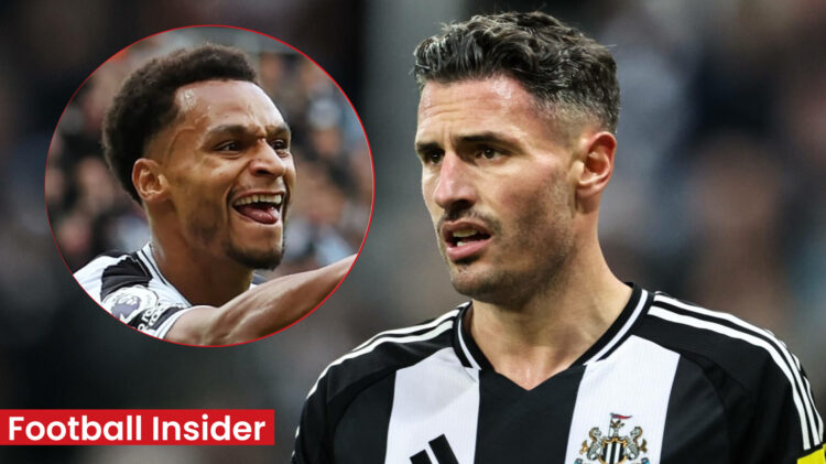 Jacob Murphy Fabian Schar Newcastle United
