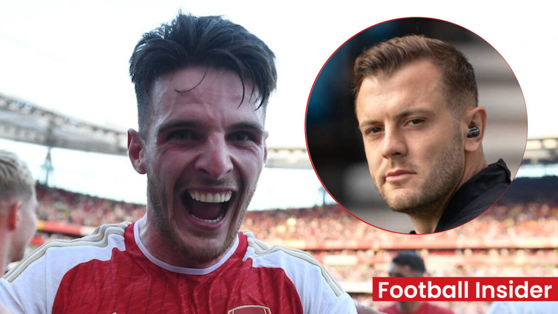 Declan Rice Jack Wilshere Arsenal